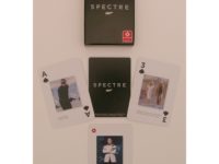 JAMES BOND SPECTRE PLAYING CARDS, CDU OF 12, please note tuck cases slightly scuffed